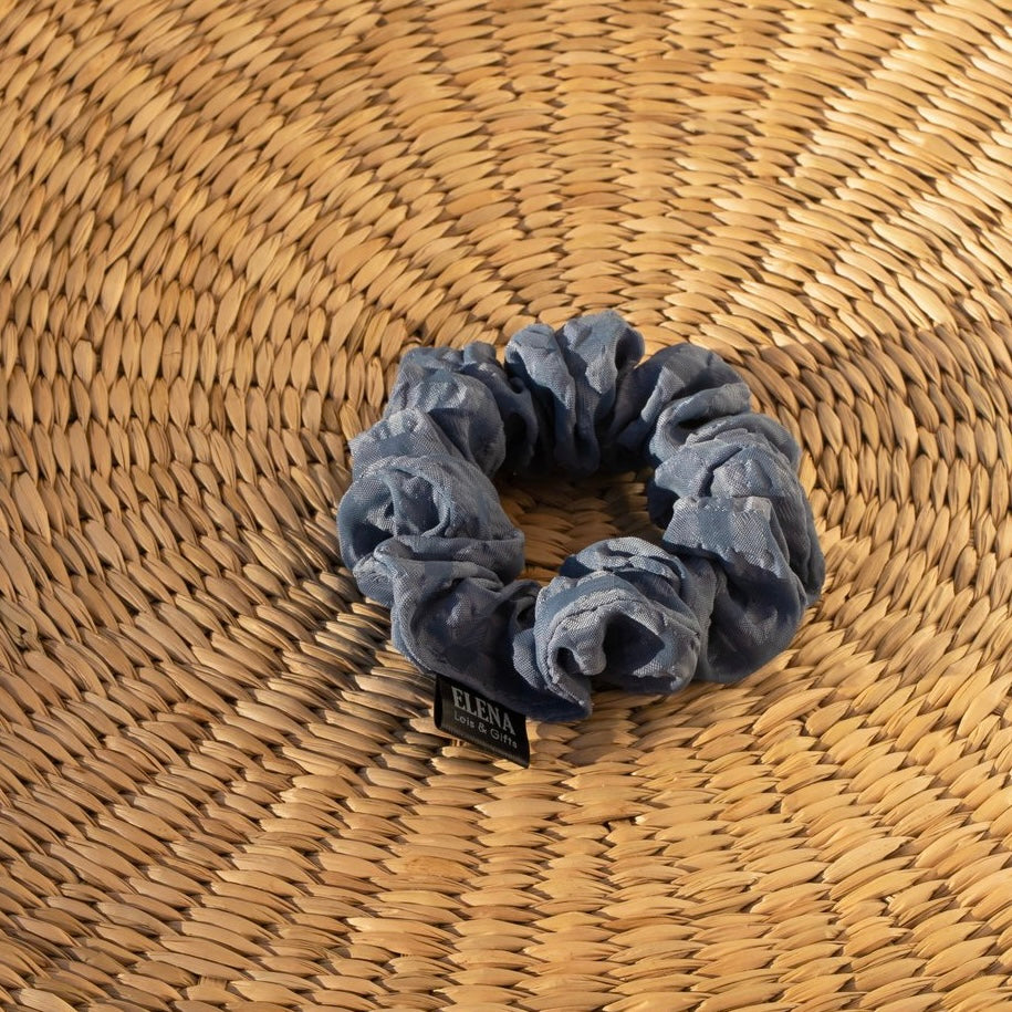 Angela Scrunchie - Blue (mini)