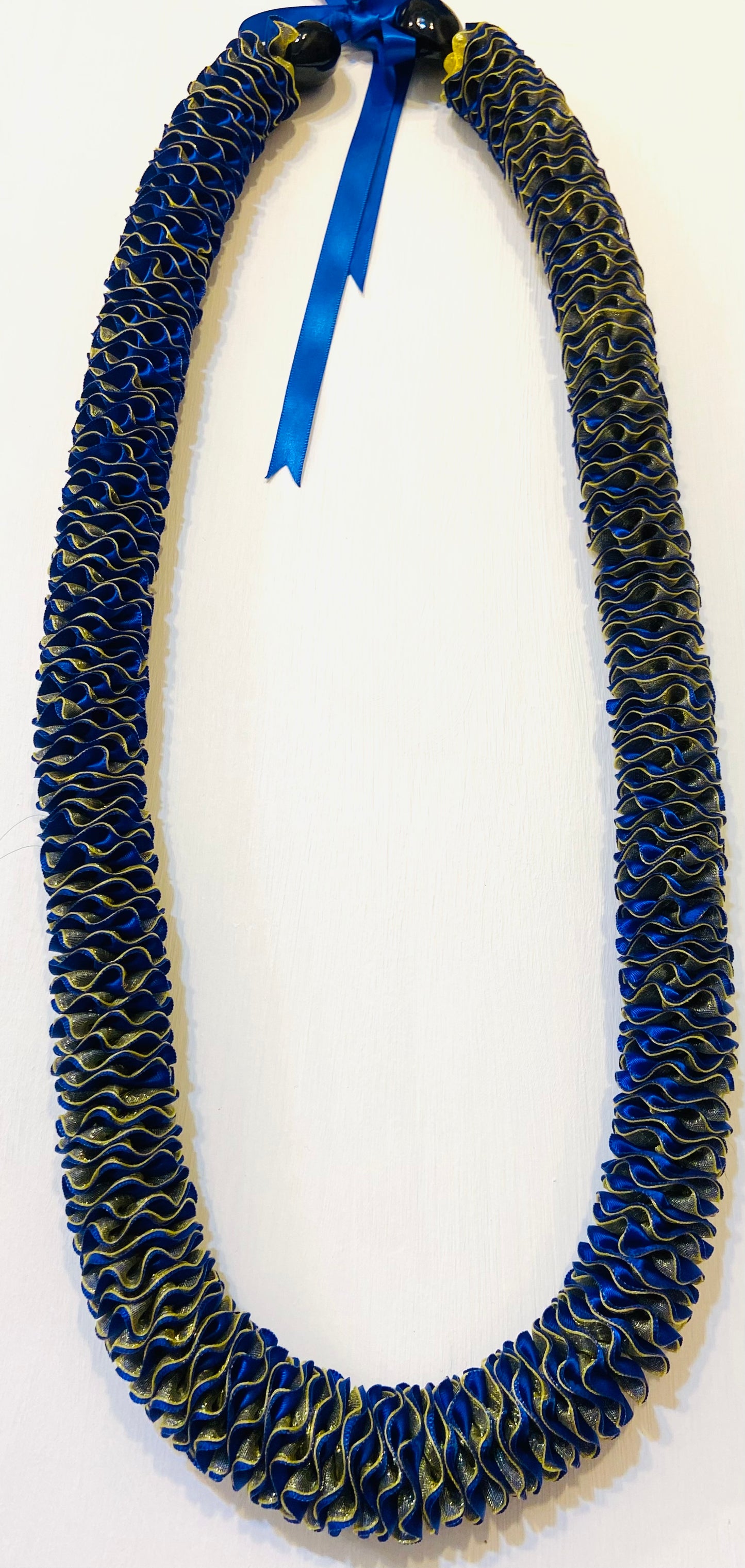 ilima Plumeria Ribbon Lei