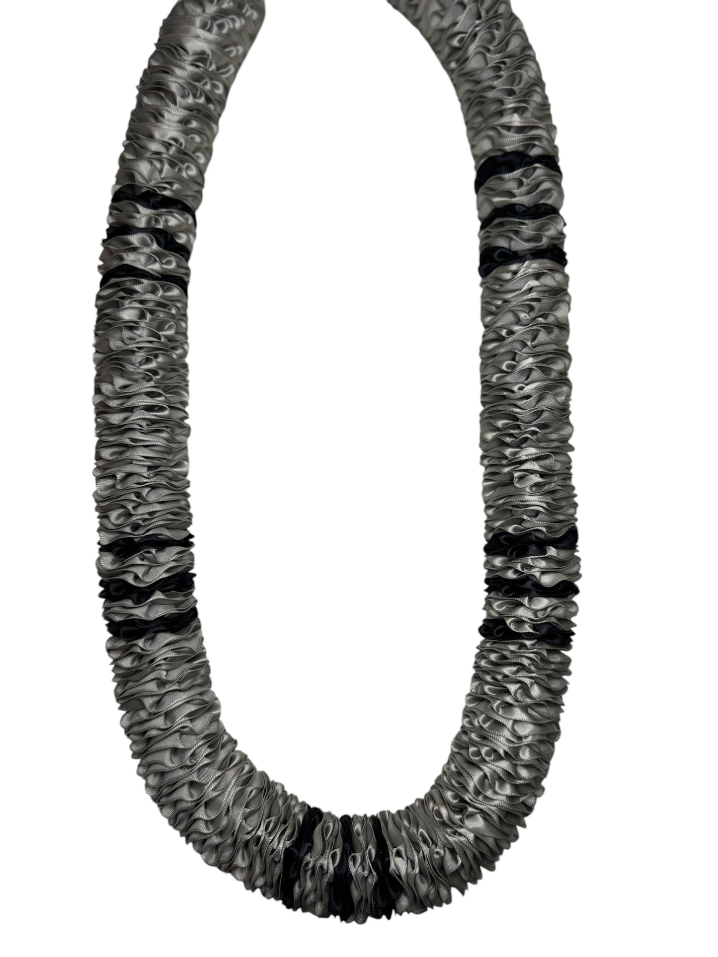 Carnation Ribbon Lei - Stripes
