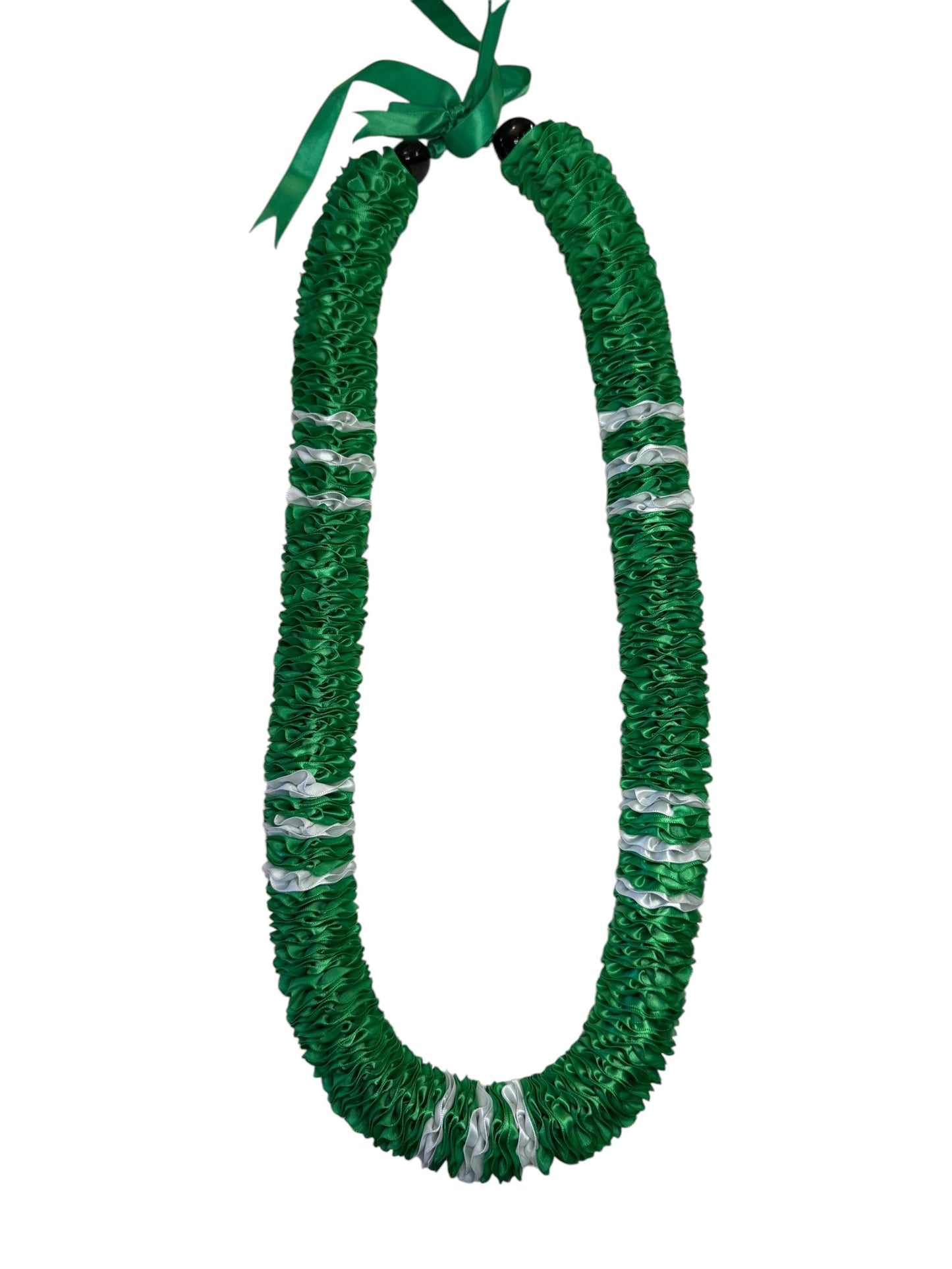 Carnation Ribbon Lei - Stripes