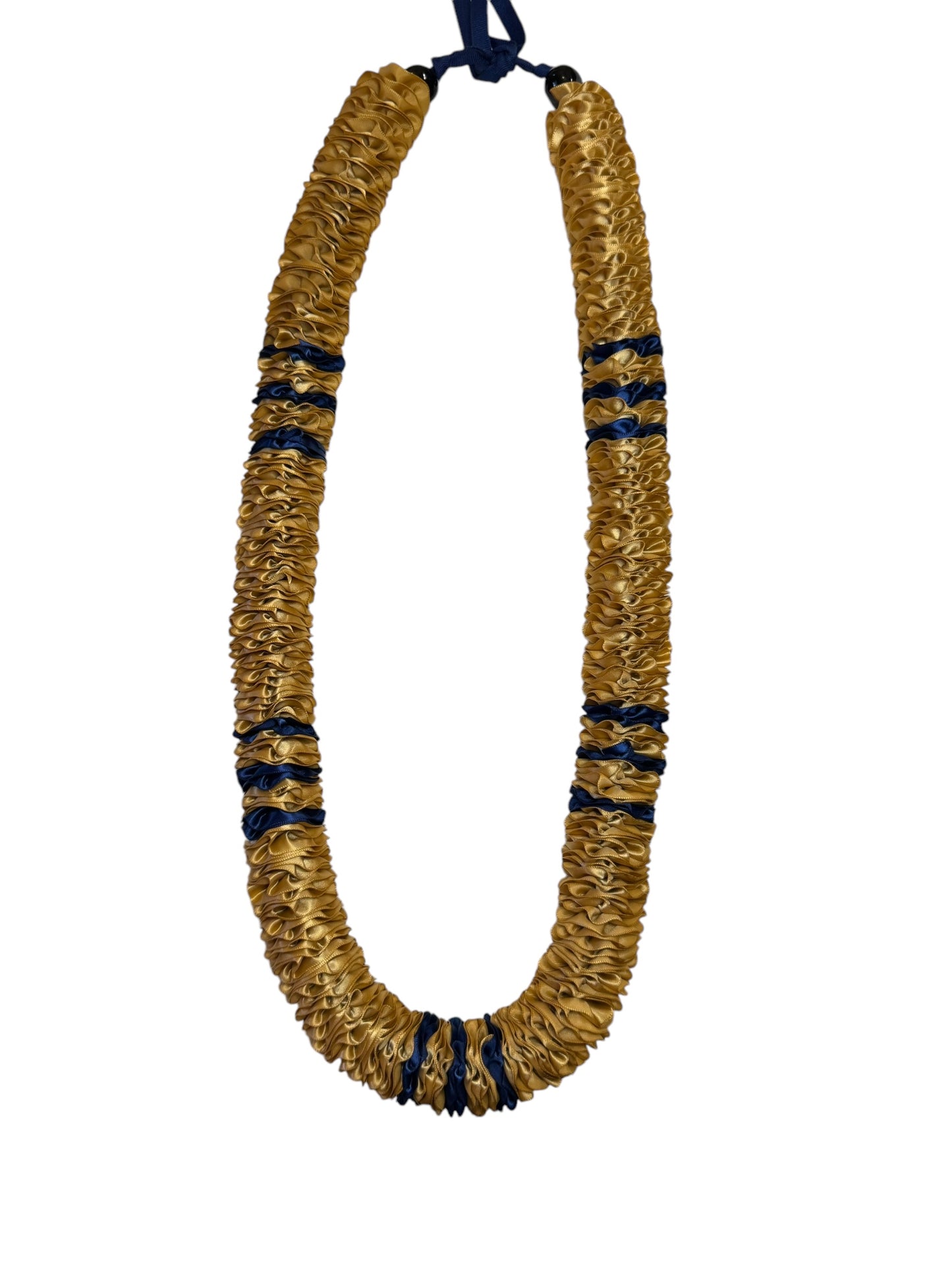 Carnation Ribbon Lei - Stripes