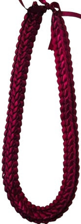 Weave Ribbon Lei (double)