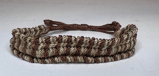 Weave Bracelets - Brown